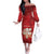 Switzerland Off The Shoulder Long Sleeve Dress One For All All For One - Wonder Print Shop
