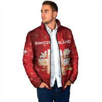 Switzerland Padded Jacket One For All All For One - Wonder Print Shop