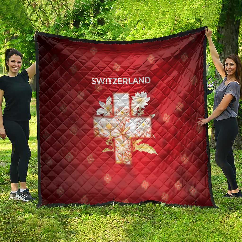 Switzerland Quilt One For All All For One - Wonder Print Shop