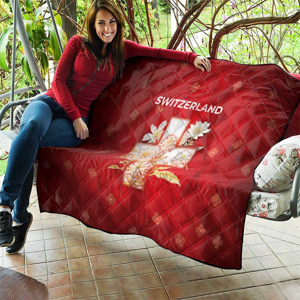 Switzerland Quilt One For All All For One - Wonder Print Shop