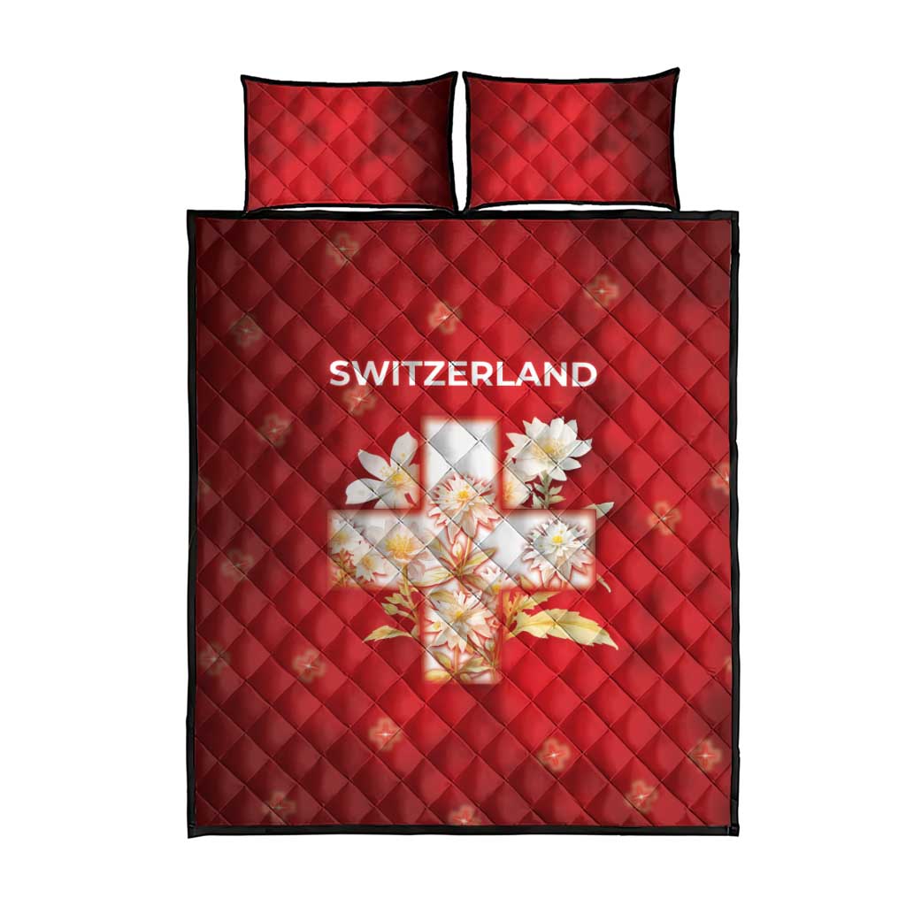 Switzerland Quilt Bed Set One For All All For One - Wonder Print Shop