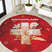 Switzerland Round Carpet One For All All For One - Wonder Print Shop