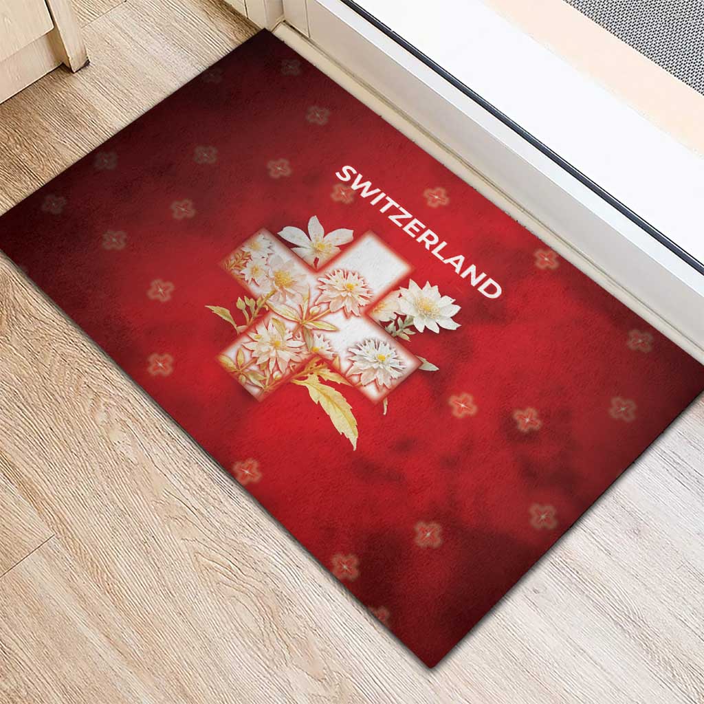 Switzerland Rubber Doormat One For All All For One - Wonder Print Shop