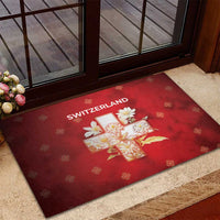 Switzerland Rubber Doormat One For All All For One - Wonder Print Shop