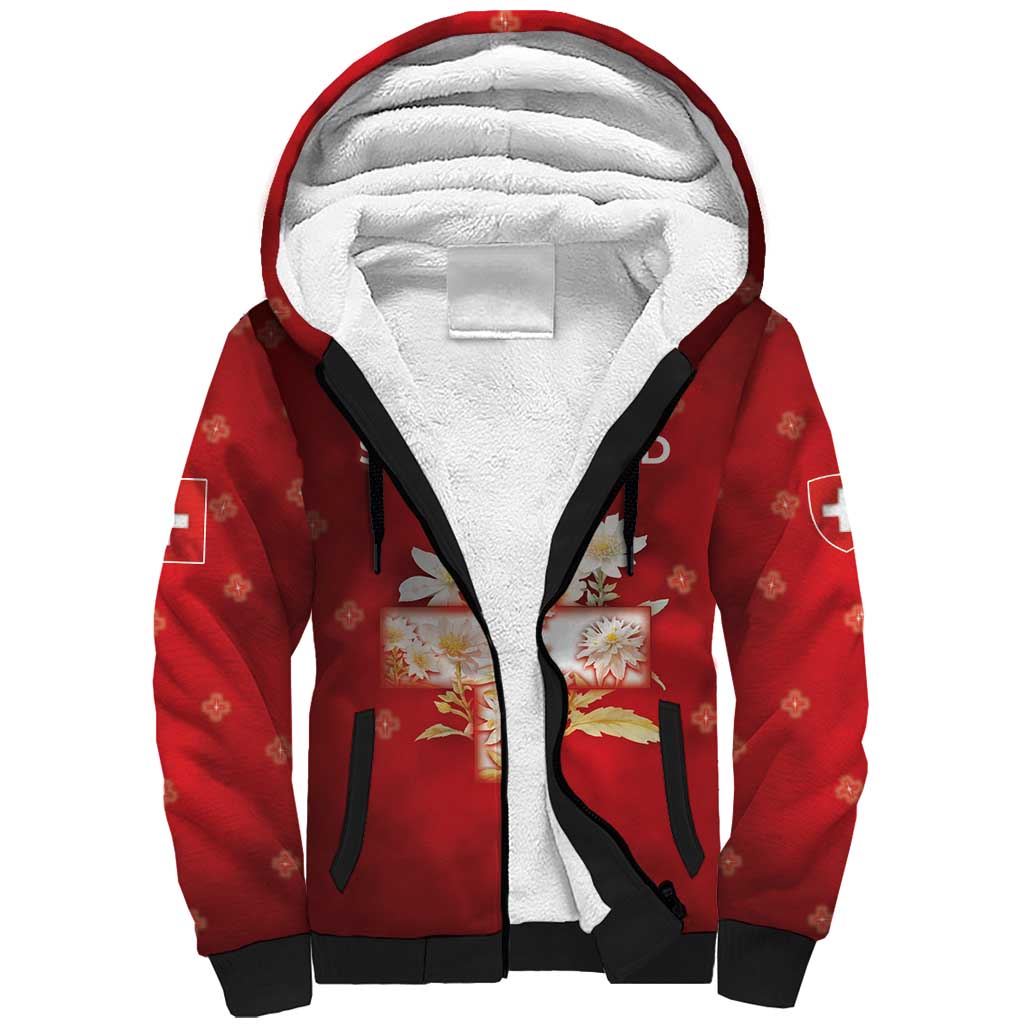 Switzerland Sherpa Hoodie One For All All For One - Wonder Print Shop