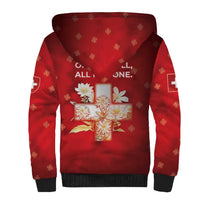 Switzerland Sherpa Hoodie One For All All For One - Wonder Print Shop