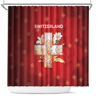 Switzerland Shower Curtain One For All All For One - Wonder Print Shop