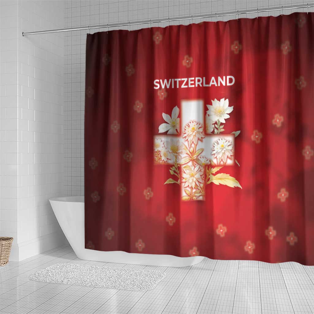 Switzerland Shower Curtain One For All All For One - Wonder Print Shop