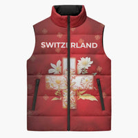 Switzerland Sleeveless Puffer Jacket One For All All For One - Wonder Print Shop