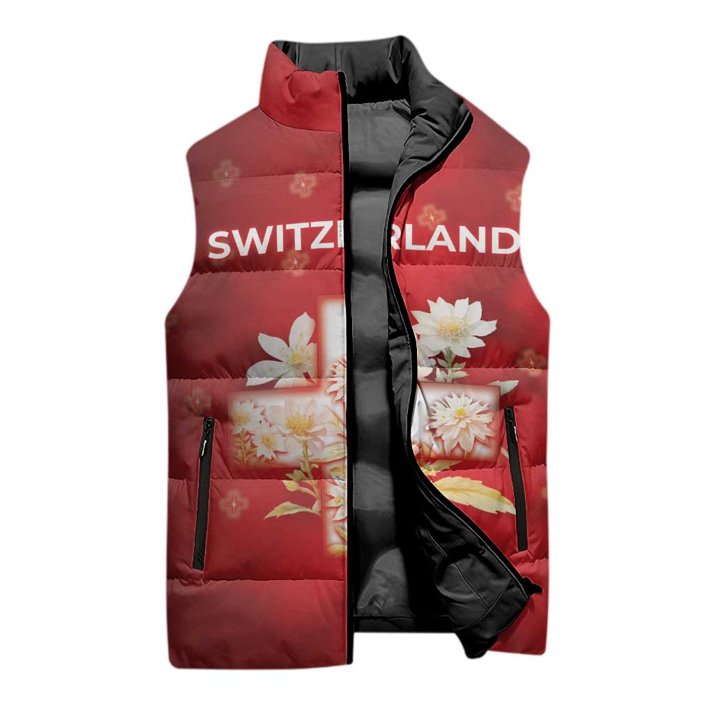 Switzerland Sleeveless Puffer Jacket One For All All For One - Wonder Print Shop