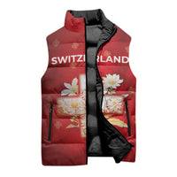 Switzerland Sleeveless Puffer Jacket One For All All For One - Wonder Print Shop