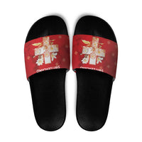 Switzerland Slide Sandals One For All All For One - Wonder Print Shop