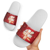 Switzerland Slide Sandals One For All All For One - Wonder Print Shop
