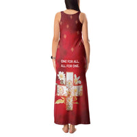 Switzerland Tank Maxi Dress One For All All For One - Wonder Print Shop
