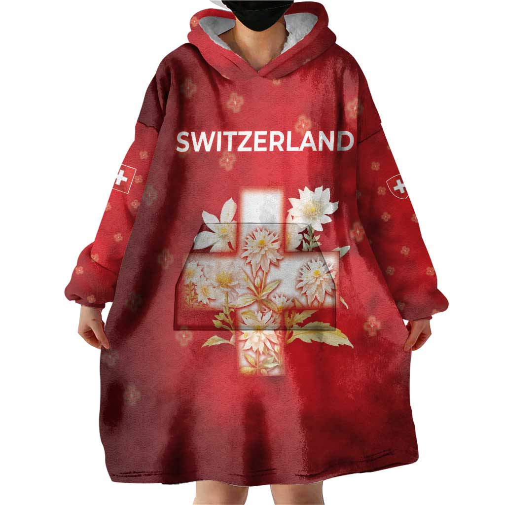 Switzerland Wearable Blanket Hoodie One For All All For One - Wonder Print Shop