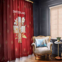 Switzerland Window Curtain One For All All For One - Wonder Print Shop