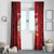 Switzerland Window Curtain One For All All For One - Wonder Print Shop