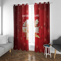 Switzerland Window Curtain One For All All For One - Wonder Print Shop