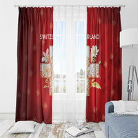 Switzerland Window Curtain One For All All For One - Wonder Print Shop