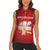 Switzerland Women Sleeveless Polo Shirt One For All All For One - Wonder Print Shop