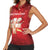 Switzerland Women Sleeveless Polo Shirt One For All All For One - Wonder Print Shop