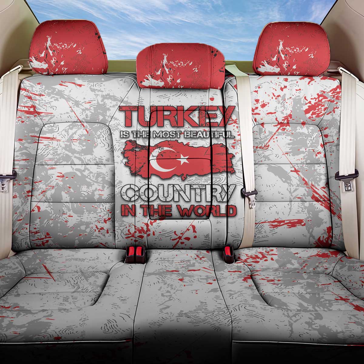 Turkey Back Car Seat Cover Half Turkish Is Better Than None - Wonder Print Shop
