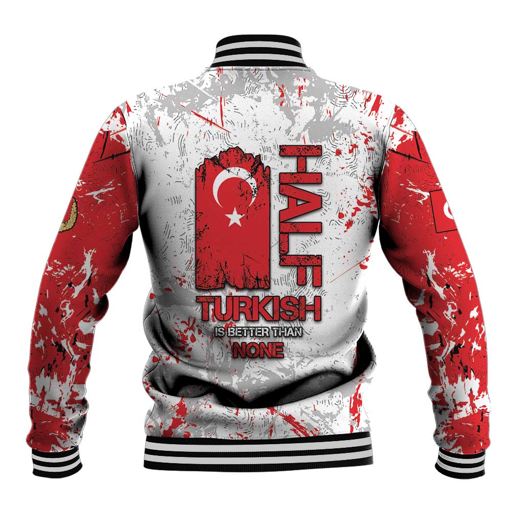 Turkey Baseball Jacket Half Turkish Is Better Than None - Wonder Print Shop