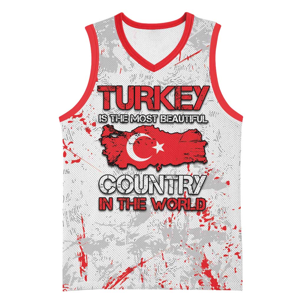Turkey Basketball Jersey Half Turkish Is Better Than None - Wonder Print Shop