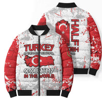 Turkey Bomber Puffer Jacket Half Turkish Is Better Than None - Wonder Print Shop