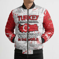 Turkey Bomber Puffer Jacket Half Turkish Is Better Than None - Wonder Print Shop