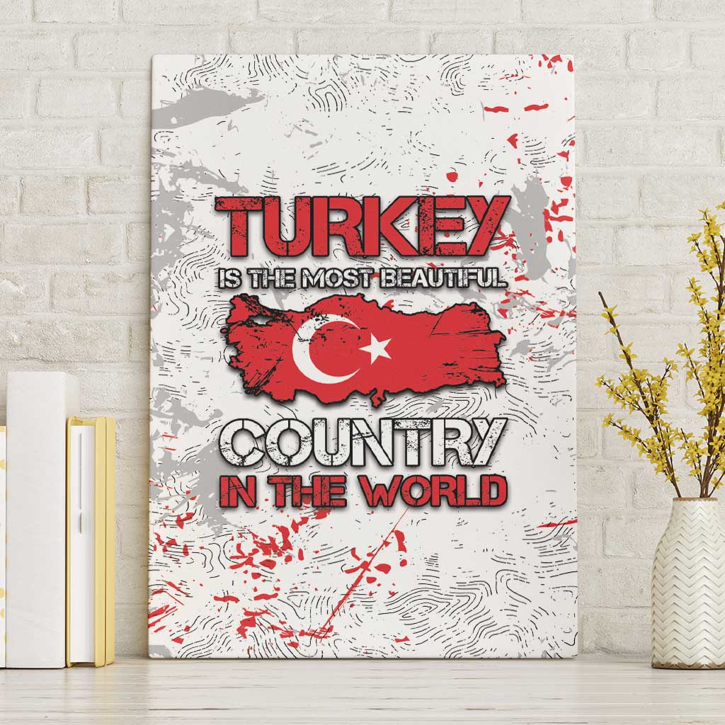 Turkey Canvas Wall Art Half Turkish Is Better Than None - Wonder Print Shop