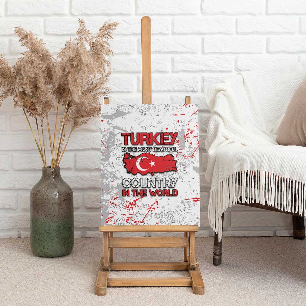 Turkey Canvas Wall Art Half Turkish Is Better Than None - Wonder Print Shop