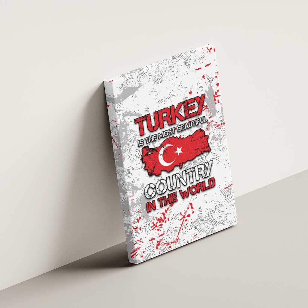 Turkey Canvas Wall Art Half Turkish Is Better Than None - Wonder Print Shop