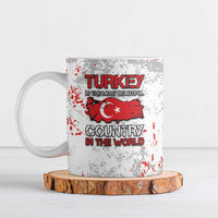 Turkey Ceramic Mug Half Turkish Is Better Than None - Wonder Print Shop