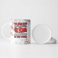 Turkey Ceramic Mug Half Turkish Is Better Than None - Wonder Print Shop