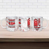 Turkey Ceramic Mug Half Turkish Is Better Than None - Wonder Print Shop