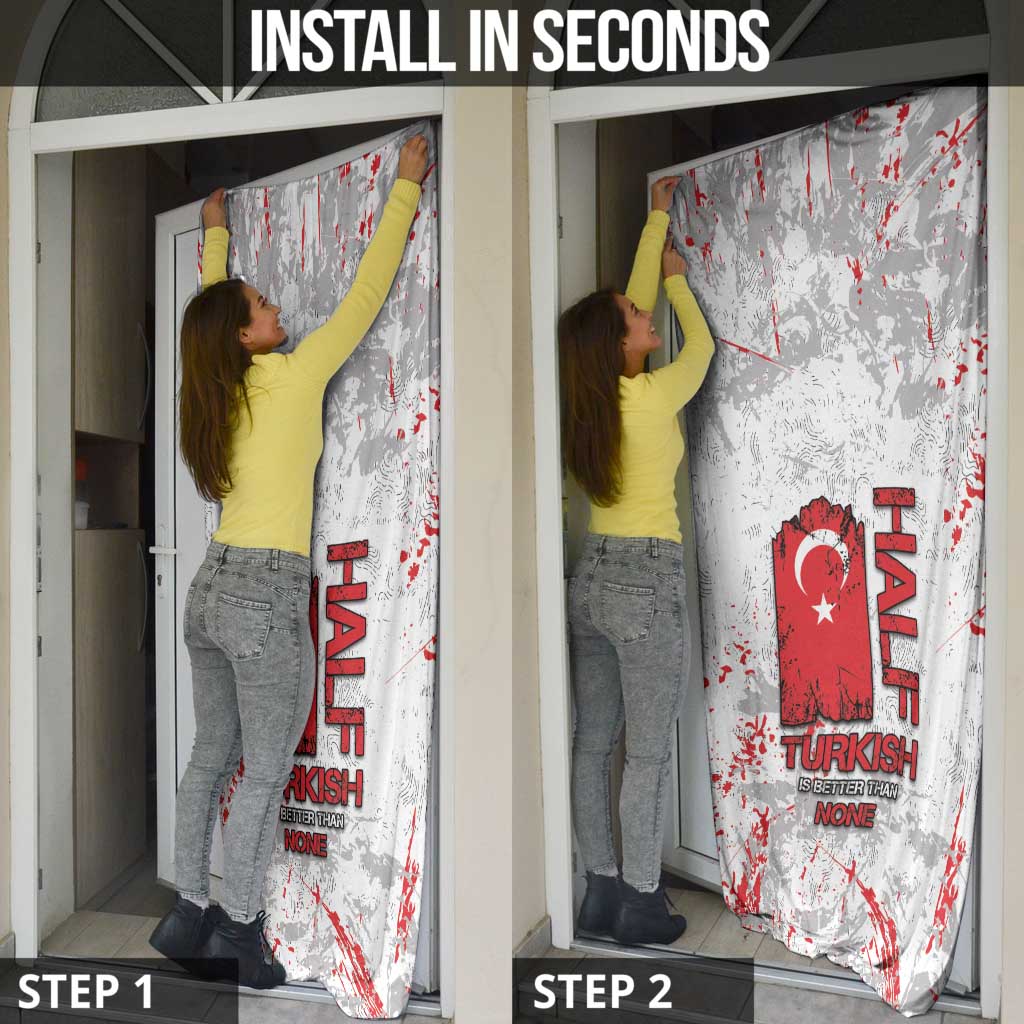 Turkey Door Cover Half Turkish Is Better Than None - Wonder Print Shop