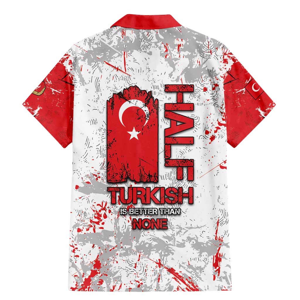 Turkey Family Matching Mermaid Dress and Hawaiian Shirt Half Turkish Is Better Than None - Wonder Print Shop