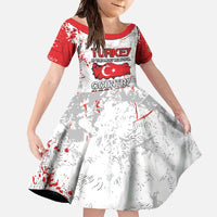 Turkey Family Matching Off Shoulder Maxi Dress and Hawaiian Shirt Half Turkish Is Better Than None - Wonder Print Shop