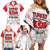 Turkey Family Matching Off Shoulder Short Dress and Hawaiian Shirt Half Turkish Is Better Than None - Wonder Print Shop