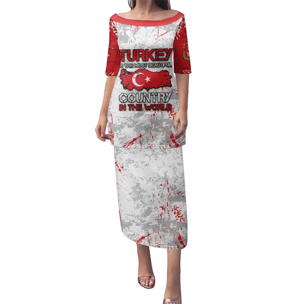 Turkey Family Matching Puletasi and Hawaiian Shirt Half Turkish Is Better Than None - Wonder Print Shop