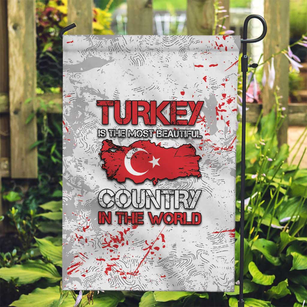 Turkey Garden Flag Half Turkish Is Better Than None - Wonder Print Shop