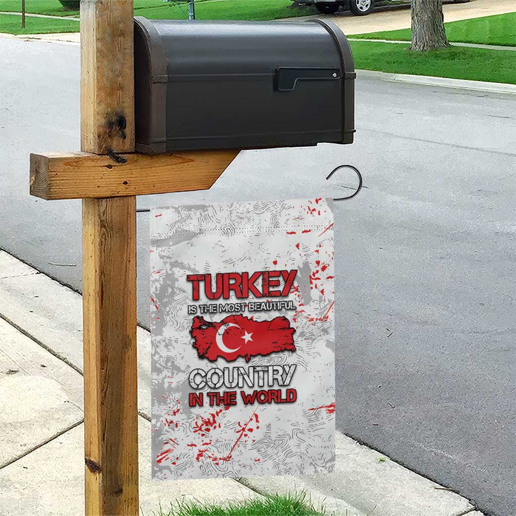 Turkey Garden Flag Half Turkish Is Better Than None - Wonder Print Shop