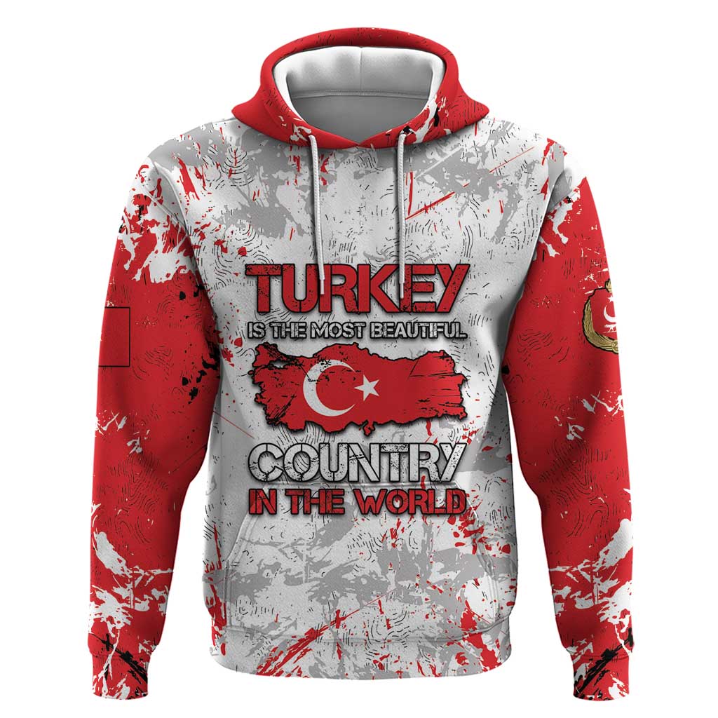 Turkey Hoodie Half Turkish Is Better Than None - Wonder Print Shop