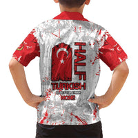 Turkey Kid Hawaiian Shirt Half Turkish Is Better Than None - Wonder Print Shop