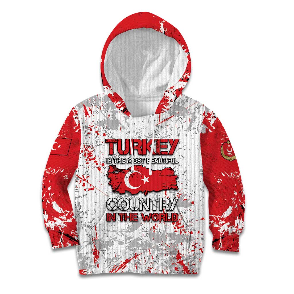 Turkey Kid Hoodie Half Turkish Is Better Than None - Wonder Print Shop