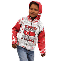 Turkey Kid Hoodie Half Turkish Is Better Than None - Wonder Print Shop
