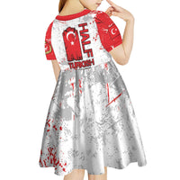 Turkey Kid Short Sleeve Dress Half Turkish Is Better Than None - Wonder Print Shop