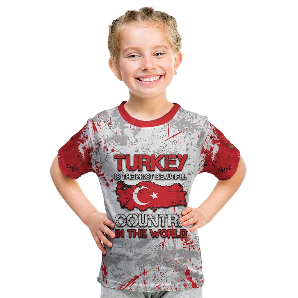 Turkey Kid T Shirt Half Turkish Is Better Than None - Wonder Print Shop