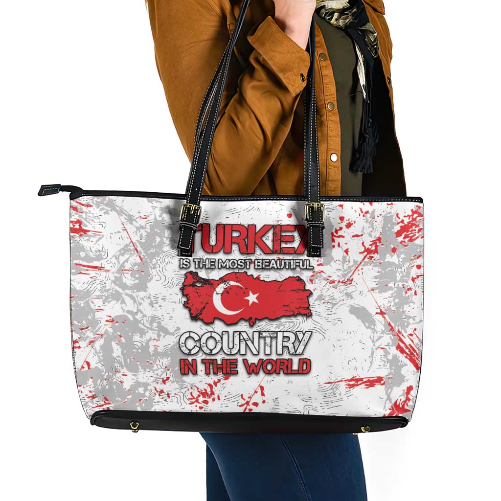 Turkey Leather Tote Bag Half Turkish Is Better Than None - Wonder Print Shop